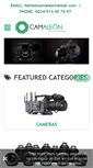 Mobile Screenshot of camaleonrental.com